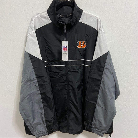 ❌ SOLD ❌ NWT NFL Cincinnati Bengals Windbreaker - Picture 7 of 8